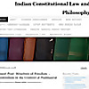 Indian Constitutional Law and Philosophy